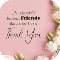 thank you messages for friends